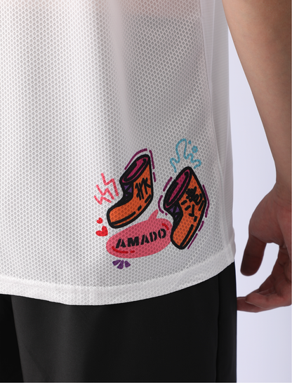 港味塗跑休閒T恤