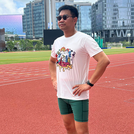 Runner-ful HKStreet Graffiti T-Shirt